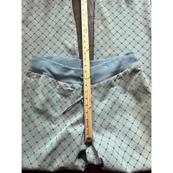 Vintage Wilson MaximaY2K Waist Tie Printed Pull On Straight Leg Leather Suede XL - Picture 6 of 12